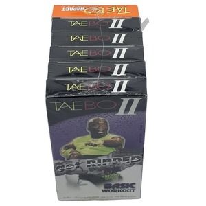 Tae Bo 2 Get Ripped Series VHS Basic Advanced Full Set 6 Tapes Brand New Sealed